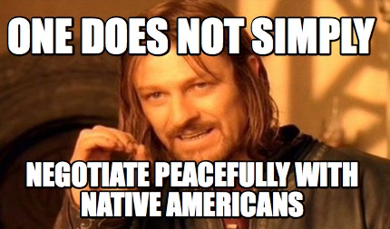 negotiate peacefully