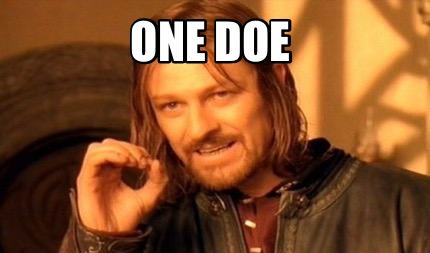 one-doe