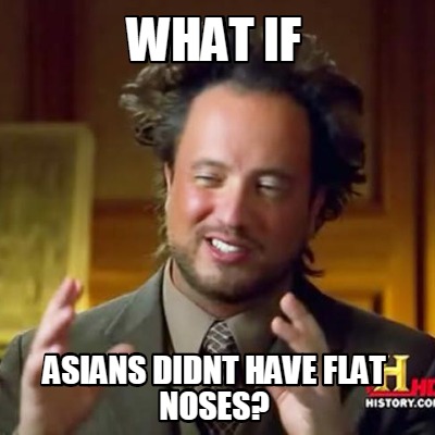 what-if-asians-didnt-have-flat-noses