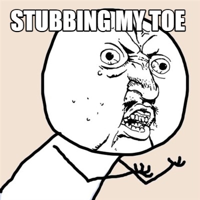 stubbing-my-toe